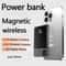 10000mAh Magnetic Alloy Power Bank UltraSlim Wireless Fast Charger For IPhone 15 MagSafe Series 1