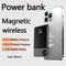 10000mAh Magnetic Alloy Power Bank UltraSlim Wireless Fast Charger For IPhone 15 MagSafe Series 1