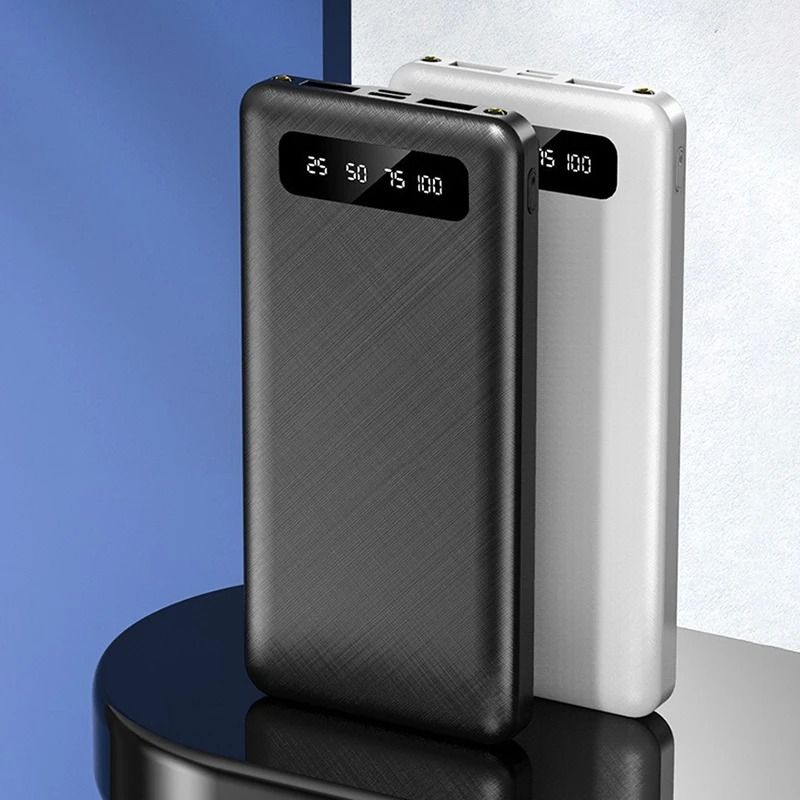 YM400S UltraHigh Capacity Power Bank 10000mAh Portable Charger With Flashlight Digital Display 5