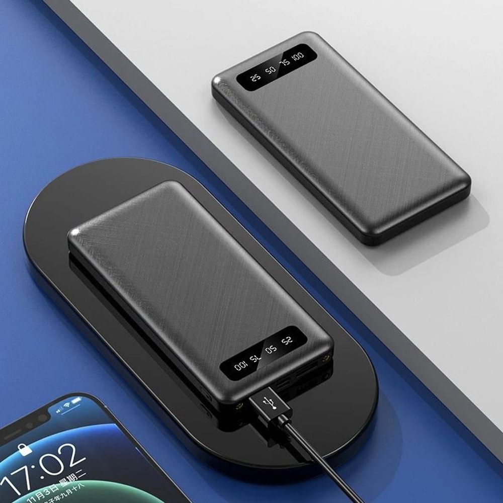 YM400S UltraHigh Capacity Power Bank 10000mAh Portable Charger With Flashlight Digital Display 7