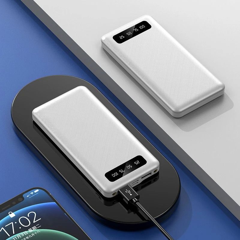 YM400S UltraHigh Capacity Power Bank 10000mAh Portable Charger With Flashlight Digital Display 8
