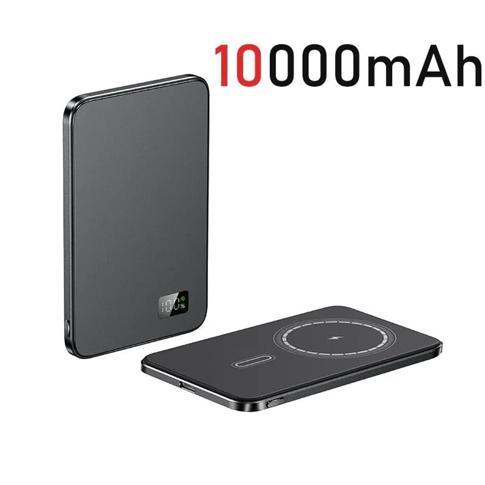 UltraThin Magnetic Wireless Power Bank 10000mAh PD20W Fast Charger For IPhone 16 MagSafe Devices 10