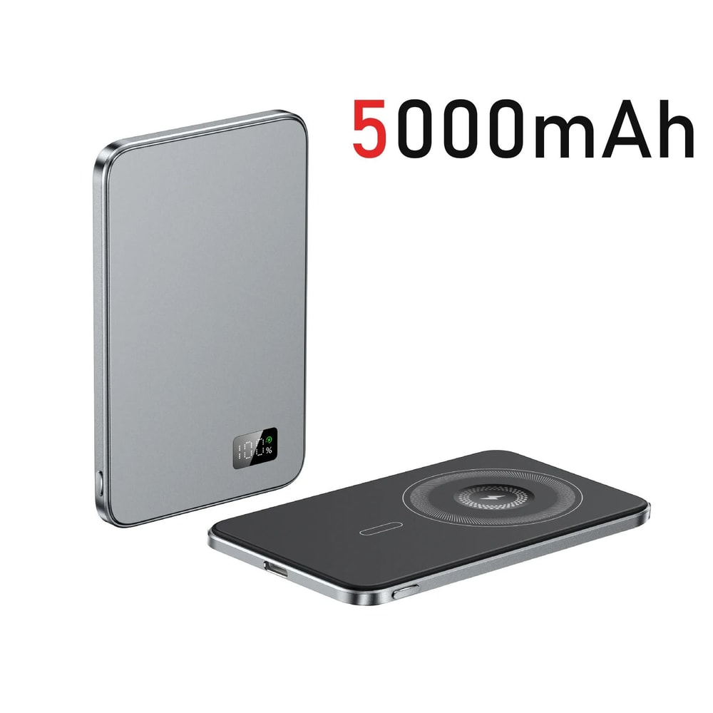 UltraThin Magnetic Wireless Power Bank 10000mAh PD20W Fast Charger For IPhone 16 MagSafe Devices 6
