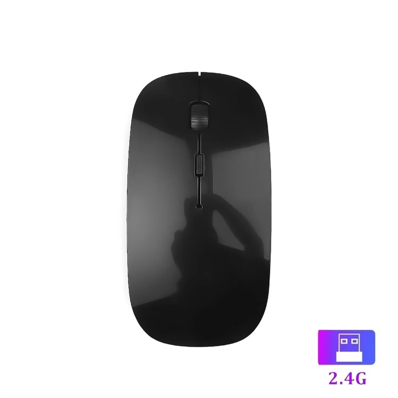 DualMode Bluetooth 52 24G Wireless Mouse Rechargeable Silent Gaming Mouse For Windows Mac 6