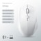 DualMode Bluetooth 52 24G Wireless Mouse Rechargeable Silent Gaming Mouse For Windows Mac 8