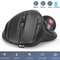 Jomaa Ergonomic Wireless Trackball Mouse Rechargeable DualMode Bluetooth 24G Thumb Control Mouse 0
