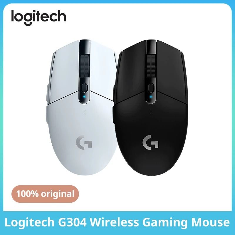 Logitech G304 LIGHTSPEED Wireless Gaming Mouse 12000 DPI HERO Sensor 6 Programmable Buttons 0