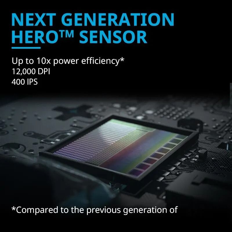 Logitech G304 LIGHTSPEED Wireless Gaming Mouse 12000 DPI HERO Sensor 6 Programmable Buttons 2