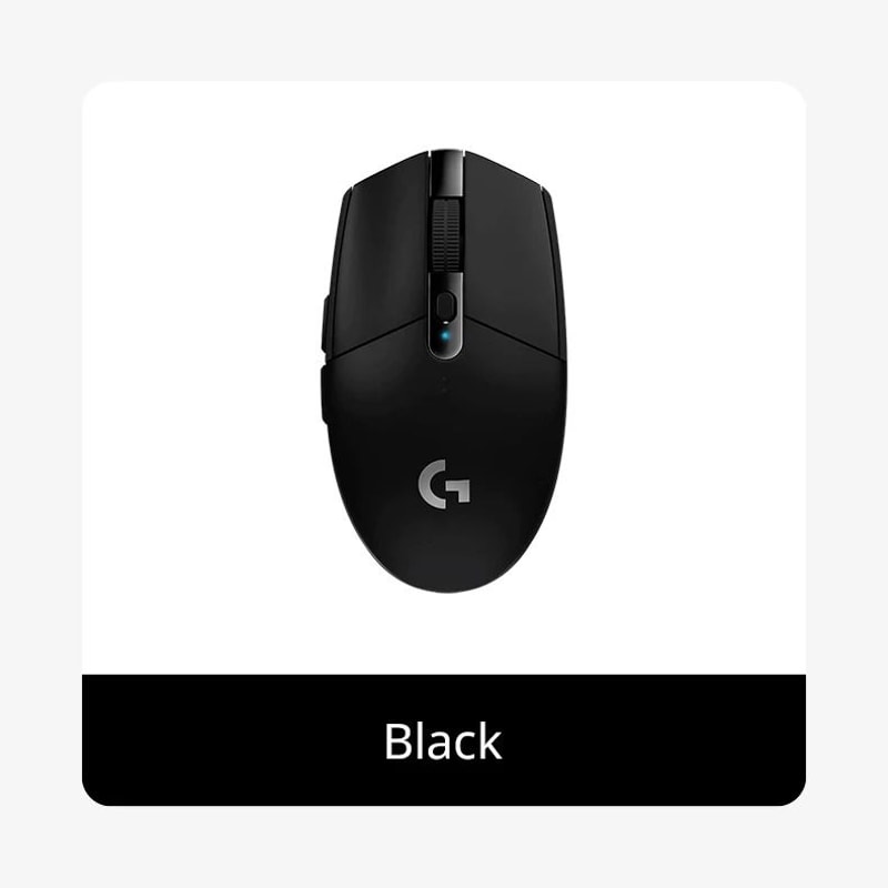 Logitech G304 LIGHTSPEED Wireless Gaming Mouse 12000 DPI HERO Sensor 6 Programmable Buttons 7