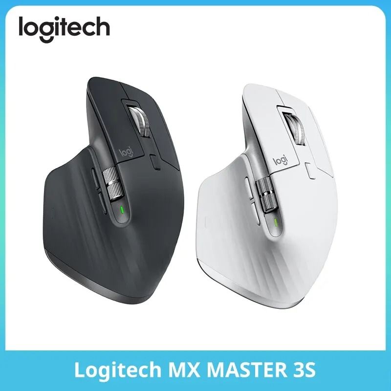 Logitech MX Master 3S Wireless Mouse 8K DPI Tracking MagSpeed Magnetic Scrolling 0