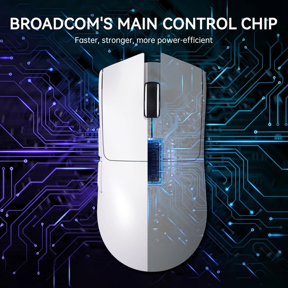 ATTACK SHARK X11 Lightweight Wireless Gaming Mouse PAW3311 22K DPI Sensor RGB Charging Dock 3