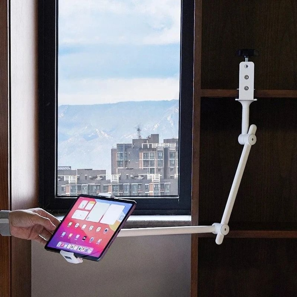 Professional Metal Tablet Stand Adjustable Desk Mount Arm For IPad 129 And Universal Tablets 2