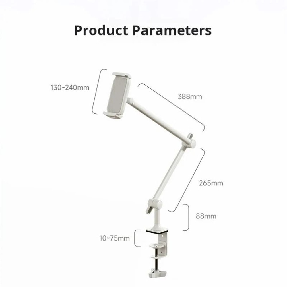 Professional Metal Tablet Stand Adjustable Desk Mount Arm For IPad 129 And Universal Tablets 4