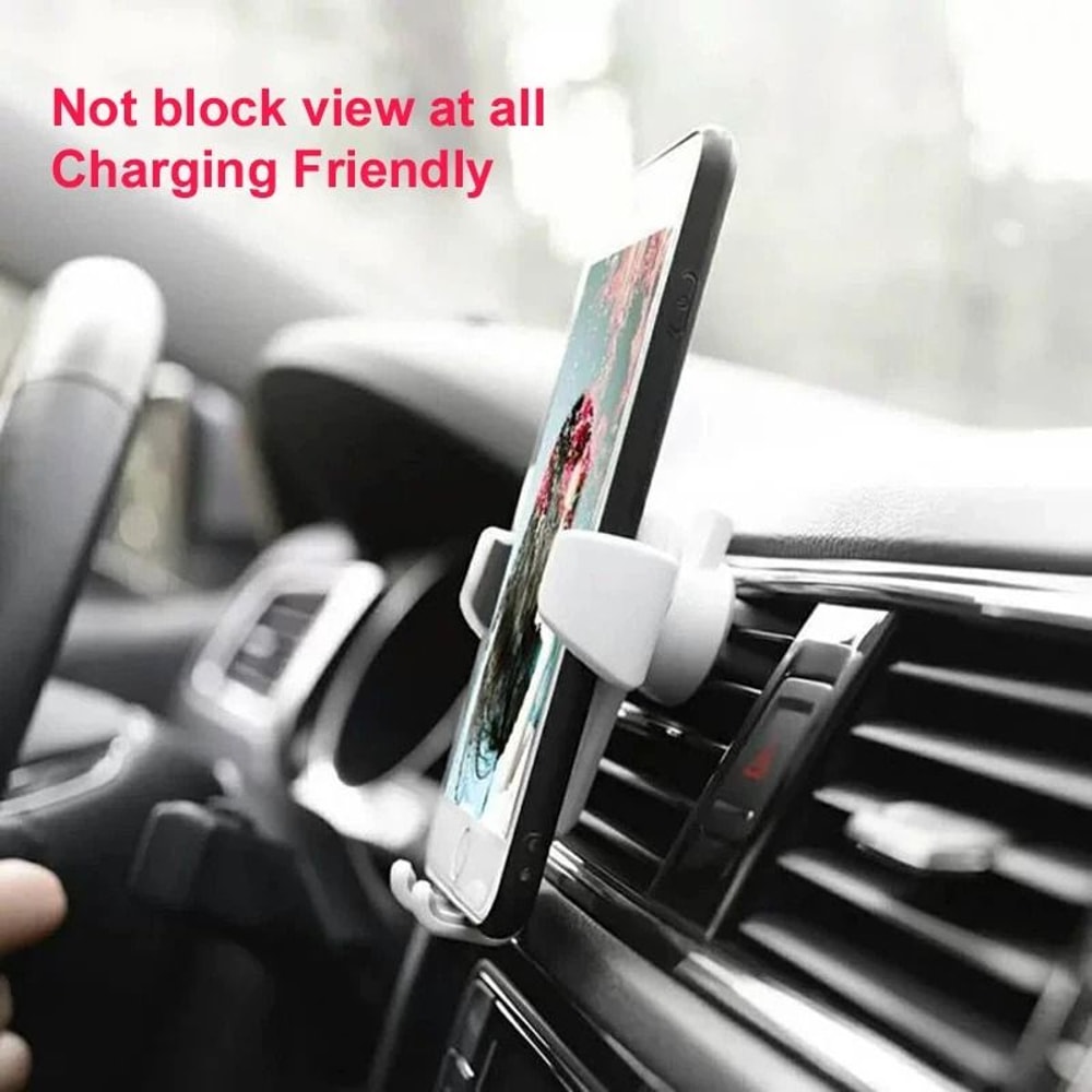 Universal Car Air Vent Phone Mount Gravity AutoLock Holder For IPhone 13 Samsung And Xiaomi 2