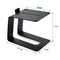 Professional Desktop Speaker Stand Metal Studio Monitor Riser Bookshelf Speaker Bracket 5