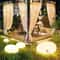 Outdoor Solar Pebble Rock Lawn Lamp Waterproof Cobblestone Stone Landscape Path Light 5