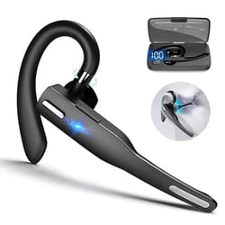 trucker bluetooth headset, dual mic, noise cancelling & hands-free communication