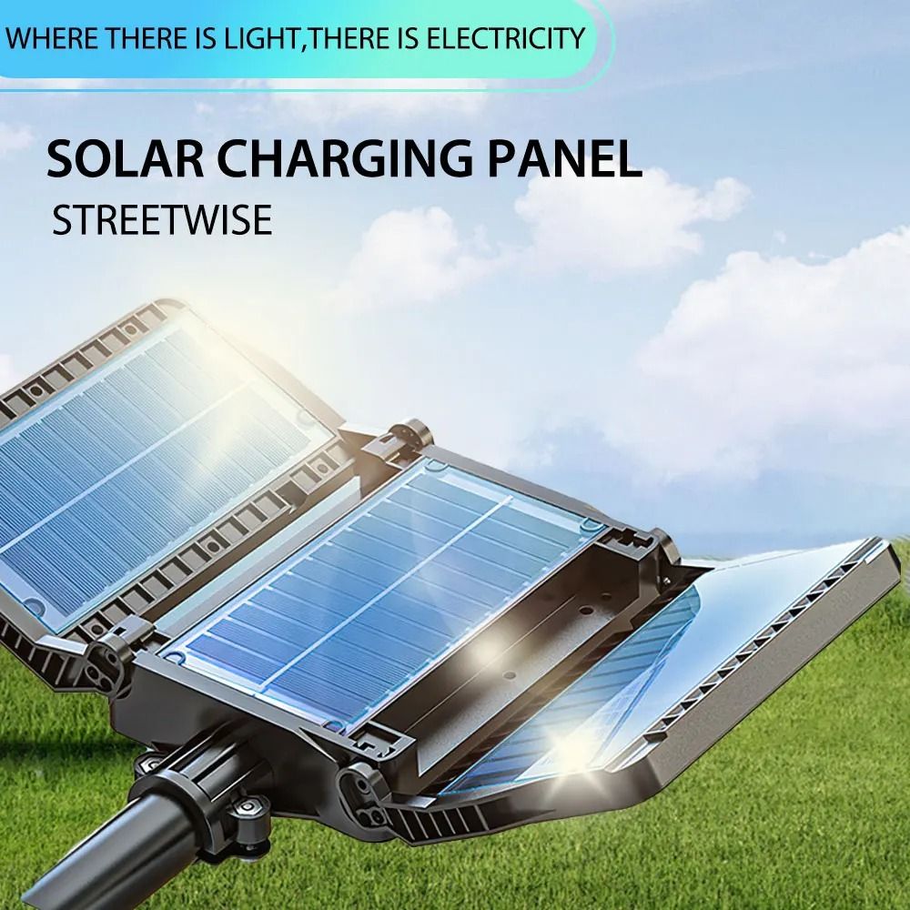 800 LED Outdoor Solar Flood Light IP66 Waterproof Motion Sensor Lamp With Remote Control 4