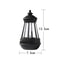 LED Solar Retro Kerosene Lamp Hanging Portable Candle Lantern For Outdoor Courtyard Garden 3