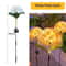 Solar LED Hydrangea Garden Light IP54 Waterproof Outdoor Landscape Floral Lamp 9
