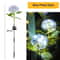 Solar LED Hydrangea Garden Light IP54 Waterproof Outdoor Landscape Floral Lamp 6