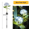 Solar LED Hydrangea Garden Light IP54 Waterproof Outdoor Landscape Floral Lamp 6