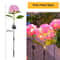 Solar LED Hydrangea Garden Light IP54 Waterproof Outdoor Landscape Floral Lamp 7