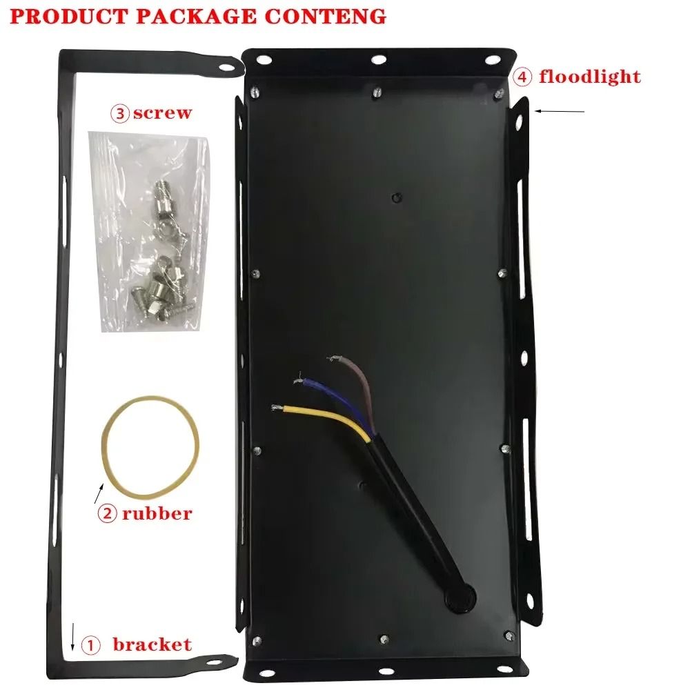 50W LED Flood Light IP65 Waterproof Outdoor Garden Projector Wall Spotlight 4