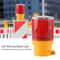 Solar Powered Alarm Strobe Lamp Waterproof LED Emergency Warning Security Light 0