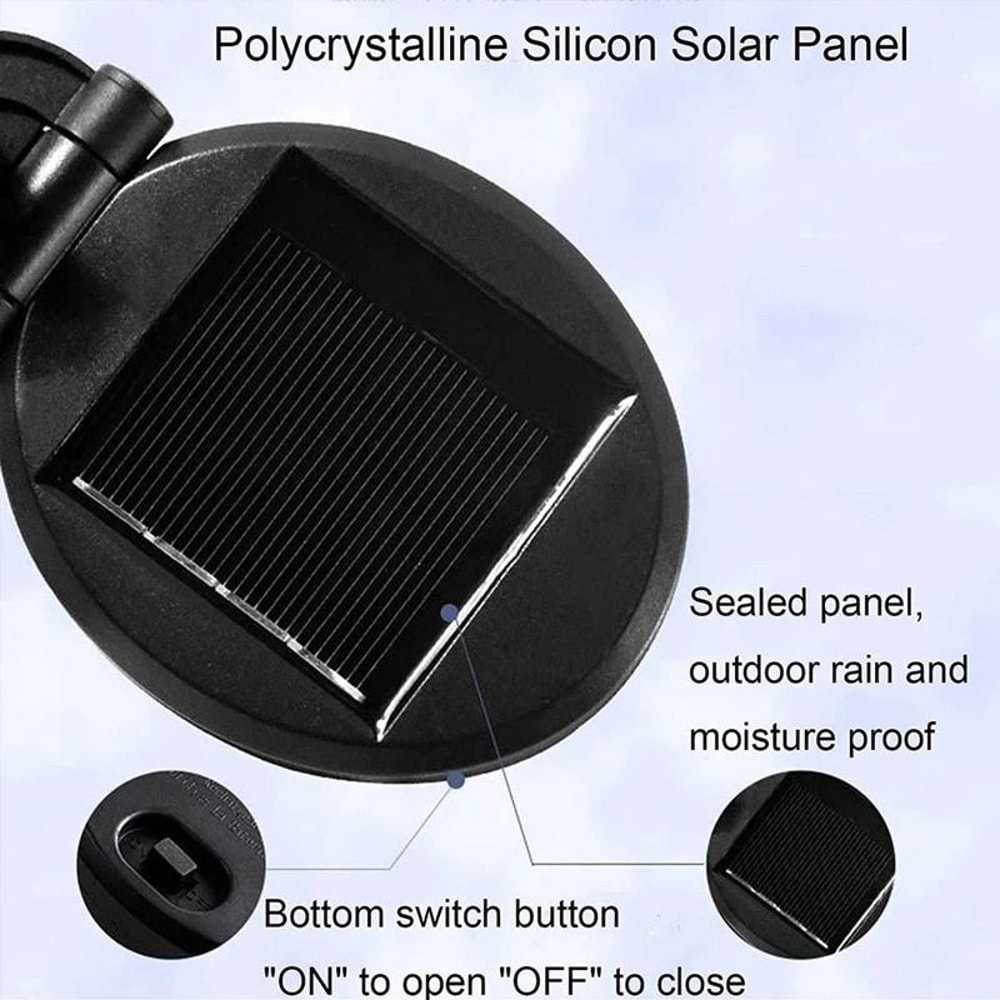 Luminous LED Solar Reed Garden Lights Decorative Floral Landscape Lighting For Yards Lawns 4