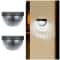 2Pack Solar Wall Sconce Waterproof Outdoor Warm White LED Security Lights For Fences Railings 7
