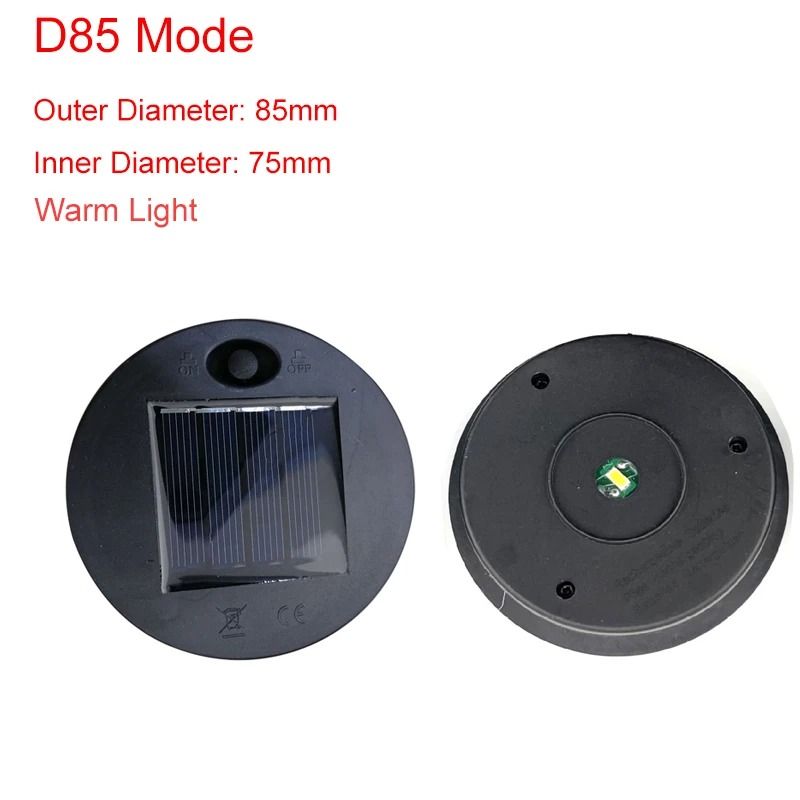 Solar Fairy Light Replacement Lid Waterproof Glass Jar Decorative LED String Light Accessories 8