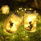 Solar Mason Jar Lantern Waterproof IP65 Hanging Fairy Lights For Garden Patio Decor 0