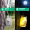Solar Mason Jar Lantern Waterproof IP65 Hanging Fairy Lights For Garden Patio Decor 2