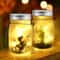 Solar Mason Jar Lantern Waterproof IP65 Hanging Fairy Lights For Garden Patio Decor 8