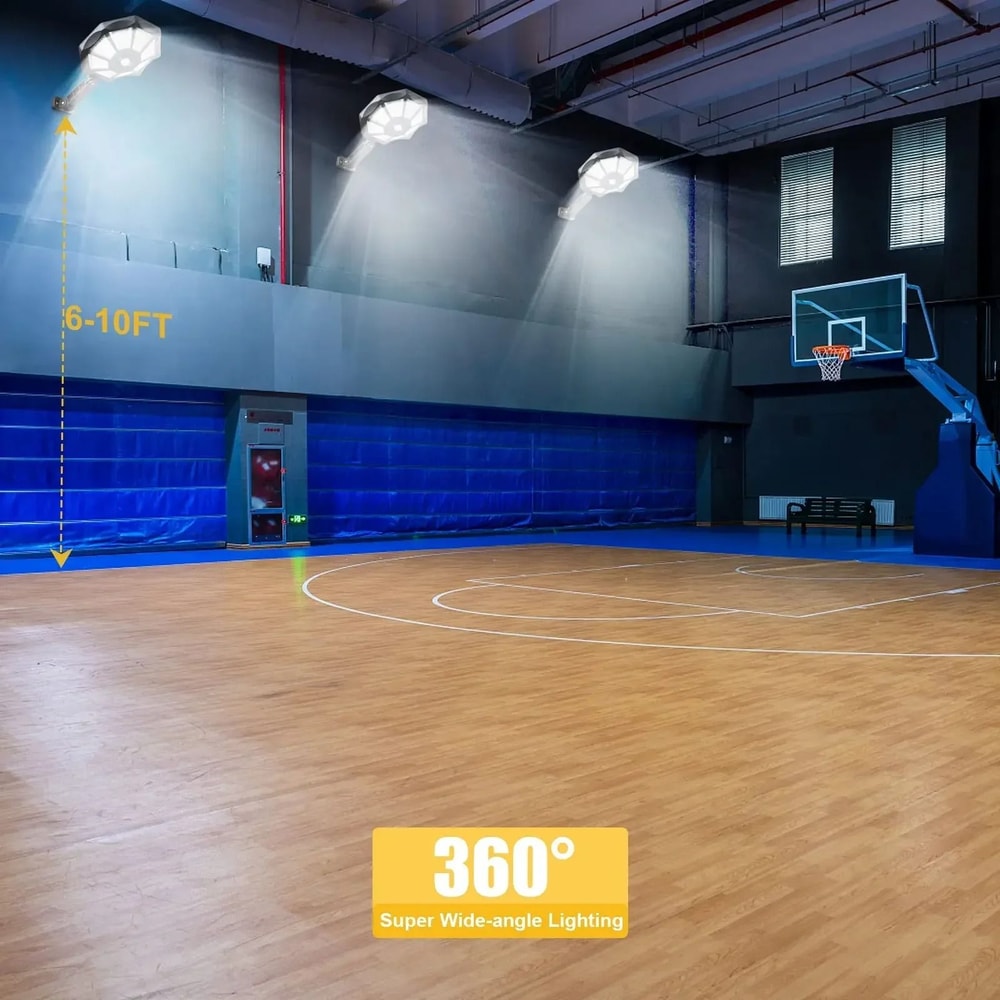 168 LED Solar Street Wall Light 7000LM HighBrightness Motion Sensor Security Lamp For Yards 5