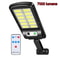 168 LED Solar Street Wall Light 7000LM HighBrightness Motion Sensor Security Lamp For Yards 9
