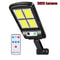 168 LED Solar Street Wall Light 7000LM HighBrightness Motion Sensor Security Lamp For Yards 8