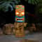 Solar Tiki Totem Statue Tropical Hawaiian Party Decor Outdoor Backyard Patio Lighting 1