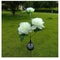 3Head Solar Peony Flower Garden Lights Waterproof Pink Outdoor Pathway Lamps Christmas Decor 8
