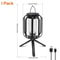 DualCharging Solar Flame Lantern Waterproof Outdoor Hanging Decorative Light For Gardens Patios 6