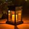 Solar Retro Palace Lantern Waterproof Hanging Flameless Candle Lamp For Gardens Patios 0