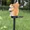 Solar Powered Squirrel Garden Stake Waterproof LED Outdoor Animal Decor Landscape Light 4