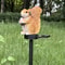 Solar Powered Squirrel Garden Stake Waterproof LED Outdoor Animal Decor Landscape Light 7