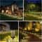 Retro Solar Lawn Light Waterproof IP65 Outdoor Landscape Lamp For Pathways Yards 5
