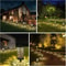 Retro Solar Lawn Light Waterproof IP65 Outdoor Landscape Lamp For Pathways Yards 5