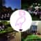 Solar Neon Flamingo Garden Decor Waterproof Outdoor LED Landscape Night Light For Yards Lawns 5