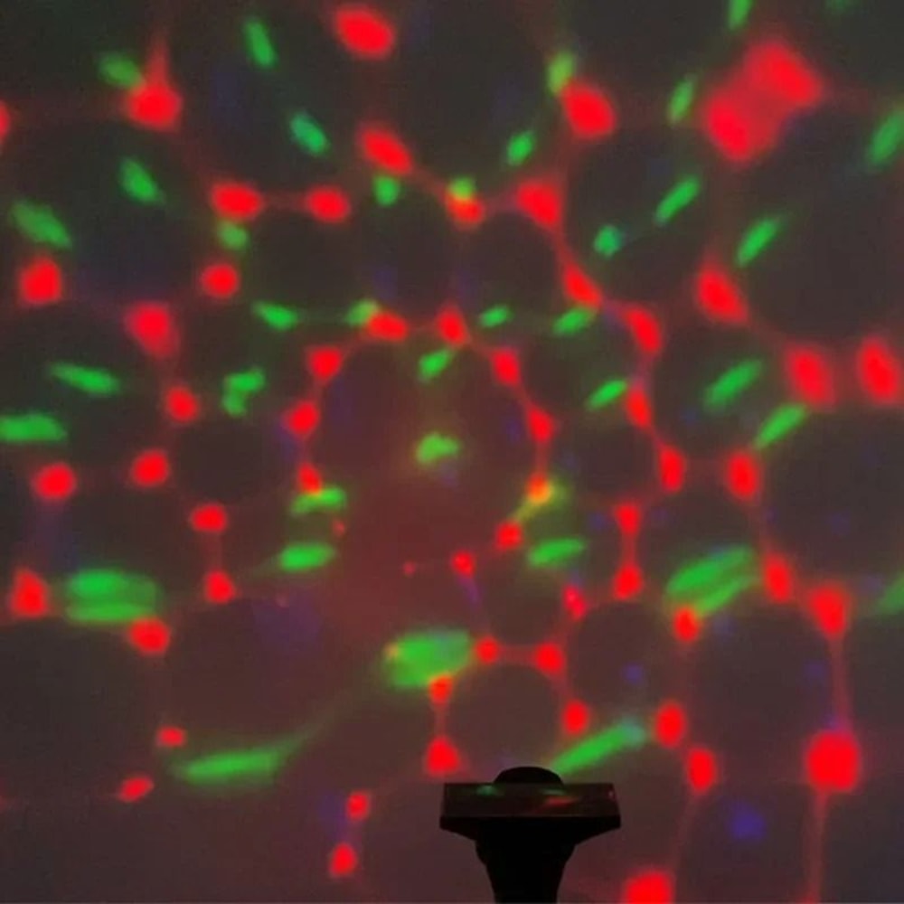 Solar Rotating RGB Projection Lamp Waterproof Outdoor Garden Lawn Atmosphere Light 2