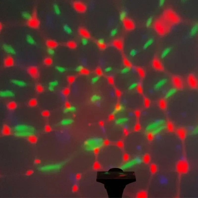 Solar Rotating RGB Projection Lamp Waterproof Outdoor Garden Lawn Atmosphere Light 2