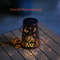 Solar Hollow Iron Hummingbird Lantern Waterproof Outdoor Courtyard Garden Projection Decor 8